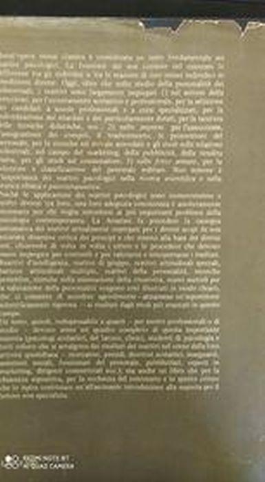 I test psicologici - Anne Anastasi - copertina