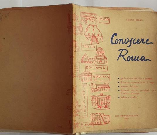 Conoscere Roma - Antonio Collaci - copertina