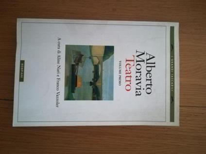 Teatro - Alberto Moravia - copertina