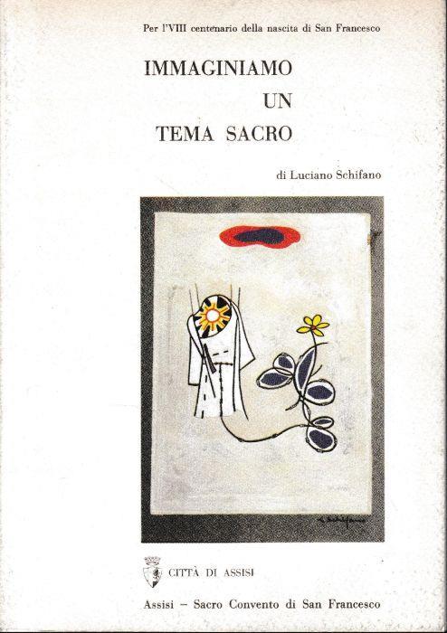 Immaginiamo un tema sacro - Luciano Schifano - copertina