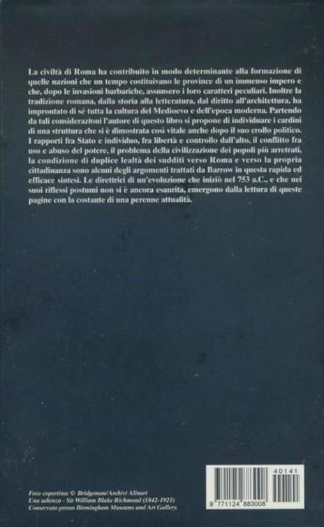 I romani - R. H. Barrow - 2