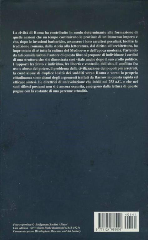 I romani - R. H. Barrow - 2