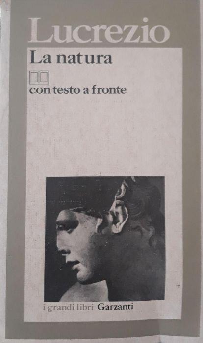 La natura - Tito Lucrezio Caro - copertina