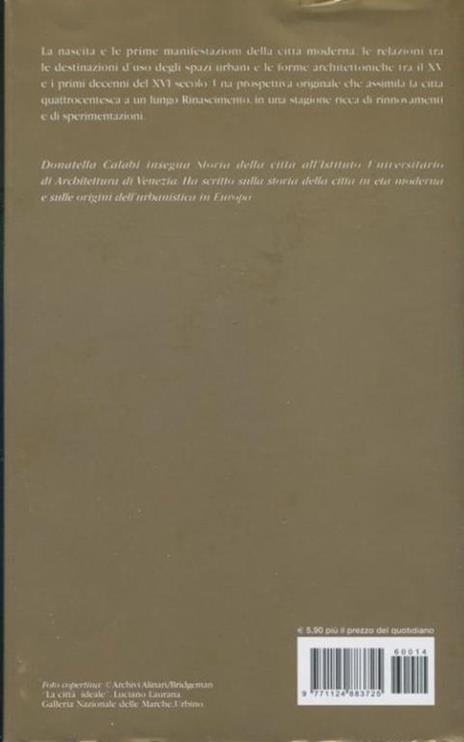 La città del primo rinascimento - Donatella Calabi - 2