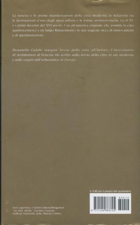 La città del primo rinascimento - Donatella Calabi - 2