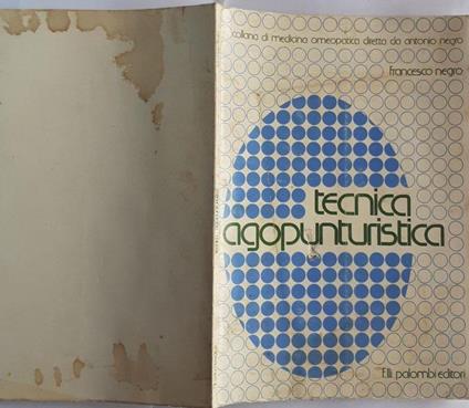 Tecnica agopunturistica - Francesco Negri - copertina