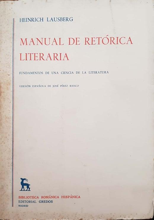 Manual de retorica literaria. Vol 2