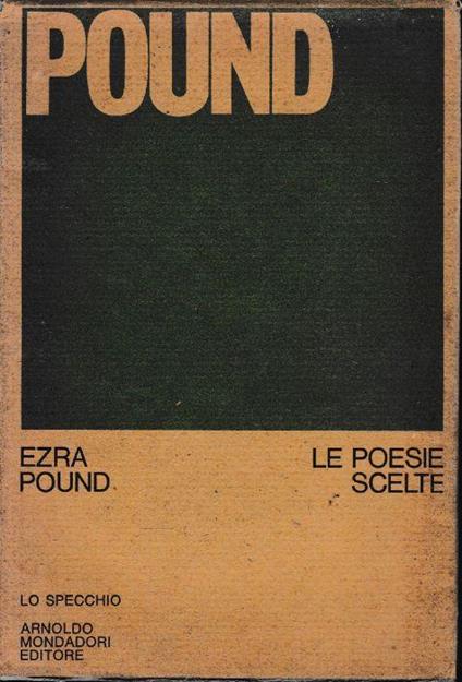 Le poesie scelte - Ezra Pound - copertina