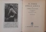 Il fiore della lirica di Gabriele D'Annunzio con introduzione e note di Francesco Flora