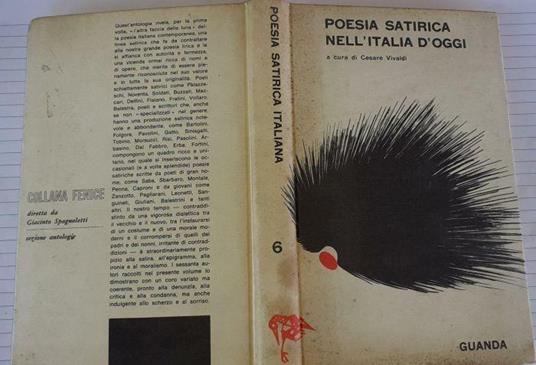 Poesia satirica nell'italia d'oggi - Cesare Vivaldi - copertina