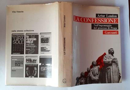La confessione nell'ingranaggio del processo di Praga - Artur London - copertina