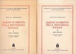 Lezioni di Diritto della Previdenza Sociale. I parte generale. II parte speciale