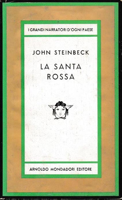 La Santa rossa - John Steinbeck - copertina