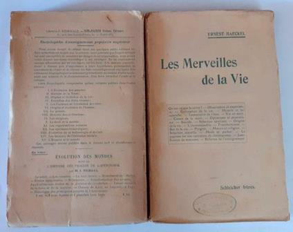 Les Merveilles de la vie - copertina