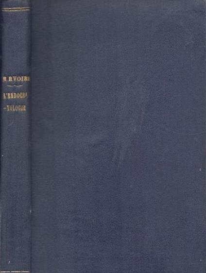 Les aquisitiones nouvelles de l'endocrinologie - copertina