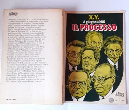 2 giugno 1985 Il processo - copertina