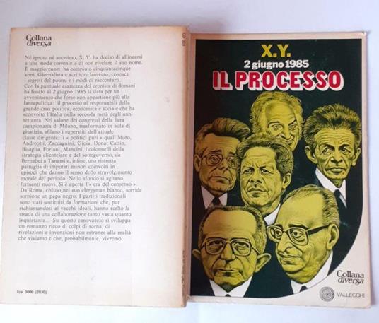 2 giugno 1985 Il processo - copertina