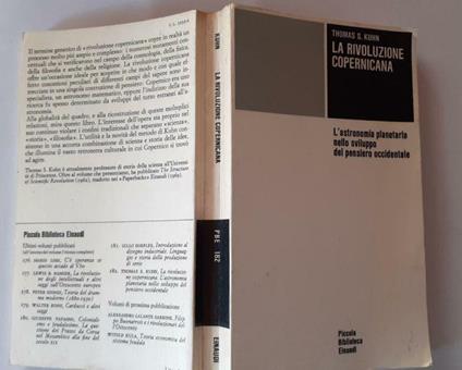 La rivoluzione copernicana - Thomas Kuhn - copertina