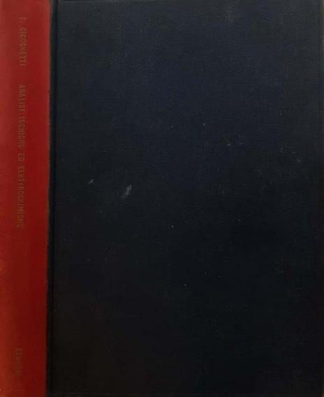 Analisi Tecniche ed Elettrochimiche - Ennio Cicconetti - copertina