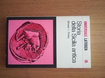 Storia della Sicilia antica - Moses I. Finley - copertina