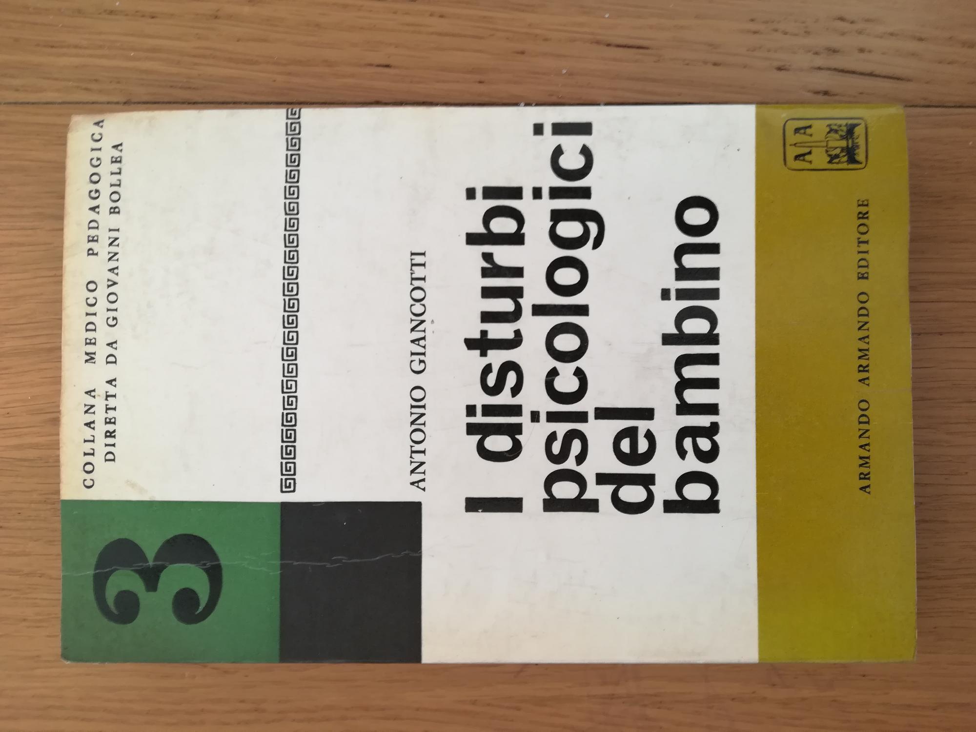 I disturbi psicologici del bambino