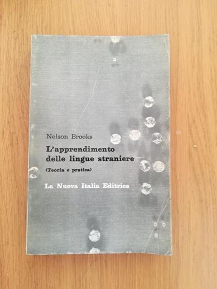 L' apprendimento delle lingue straniere - Nelson Brooks - copertina
