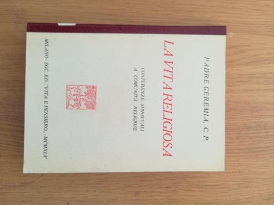La vita religiosa - copertina