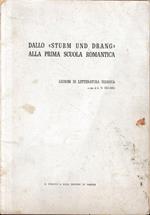 Dallo Sturm und drang alla prima scuola romantica. Lezioni di letteratura tedesca