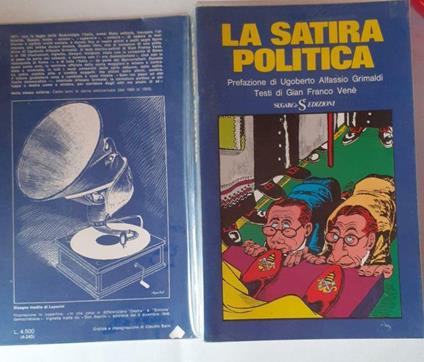 La satira politica - Gianfranco Venè - copertina