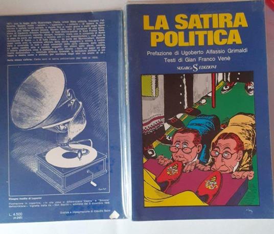 La satira politica - Gianfranco Venè - copertina