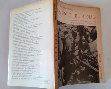 La notte del sud . (Saggio socio-politico sulla poesia del terremoto) - Franco Compasso - copertina