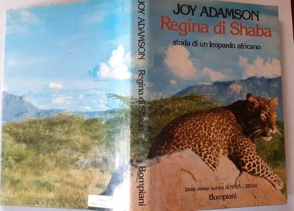 Regina di shaba storia di un leopardo africano - Joy Adamson - copertina