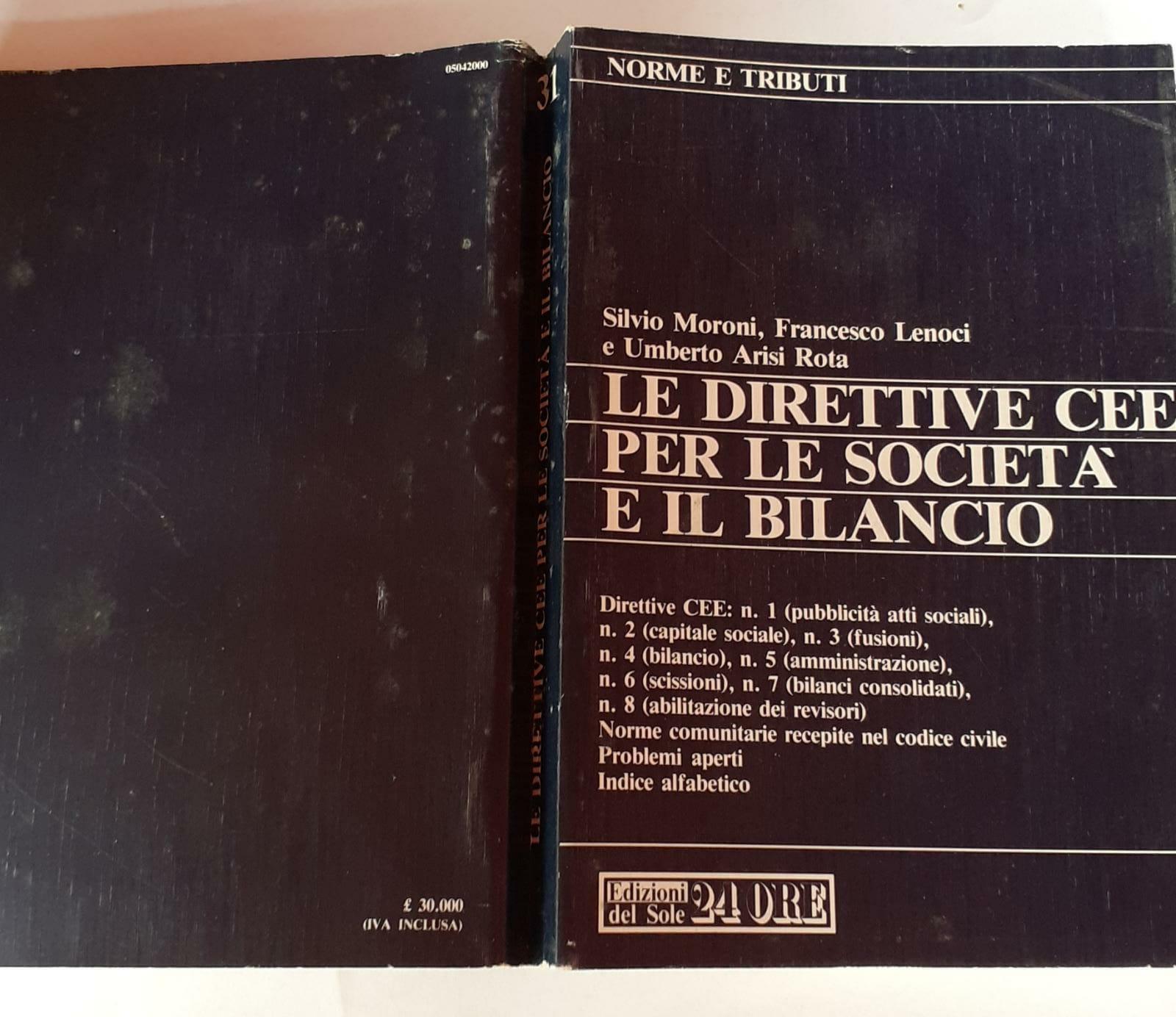 Le direttive CEE per le società e il bilancio. Volume 31