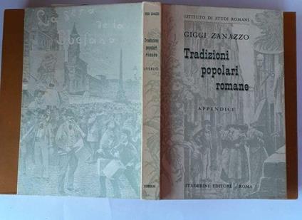 Appendice alle Tradizioni popolari romane. Volume V - Giggi Zanazzo - copertina