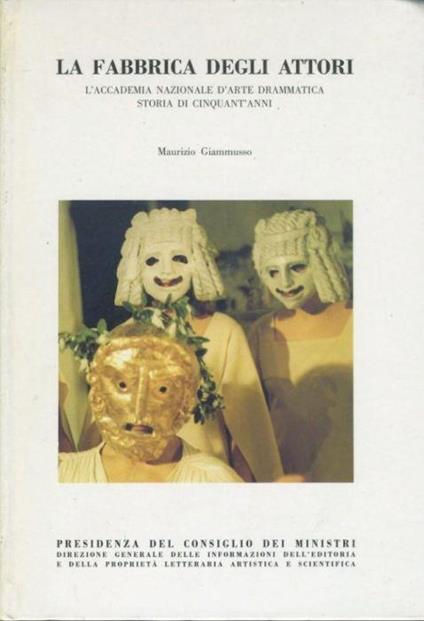 La fabbrica degli attori - Maurizio Giammusso - copertina