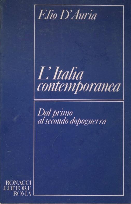 L' Italia contemporanea