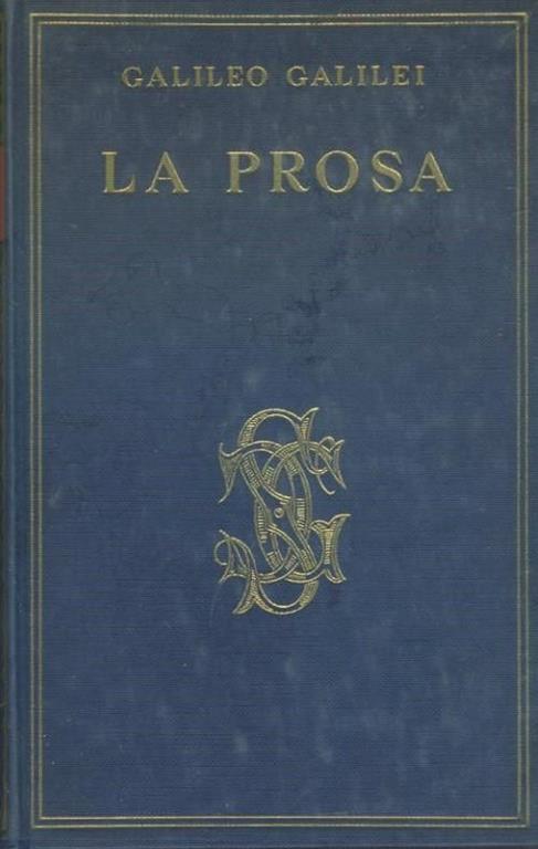 La prosa - Galileo Galilei - copertina
