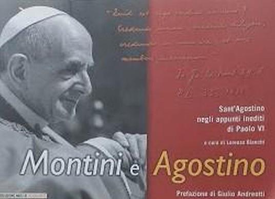Montini e Agostino. Sant'Agostino negli appunti inediti di Paolo VI - copertina