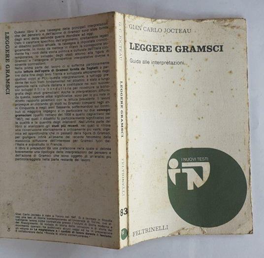 Leggere Gramsci - Gian Carlo Jocteau - copertina