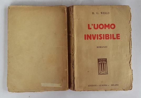 L' Uomo invisibile - Herbert G. Wells - copertina