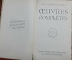 Oeuvres completes