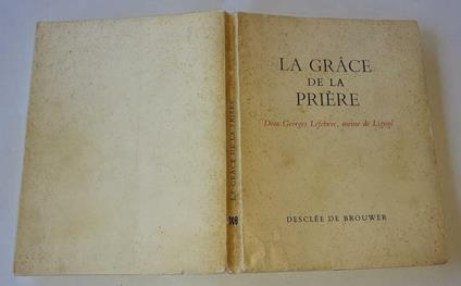 La grace de la priere - copertina