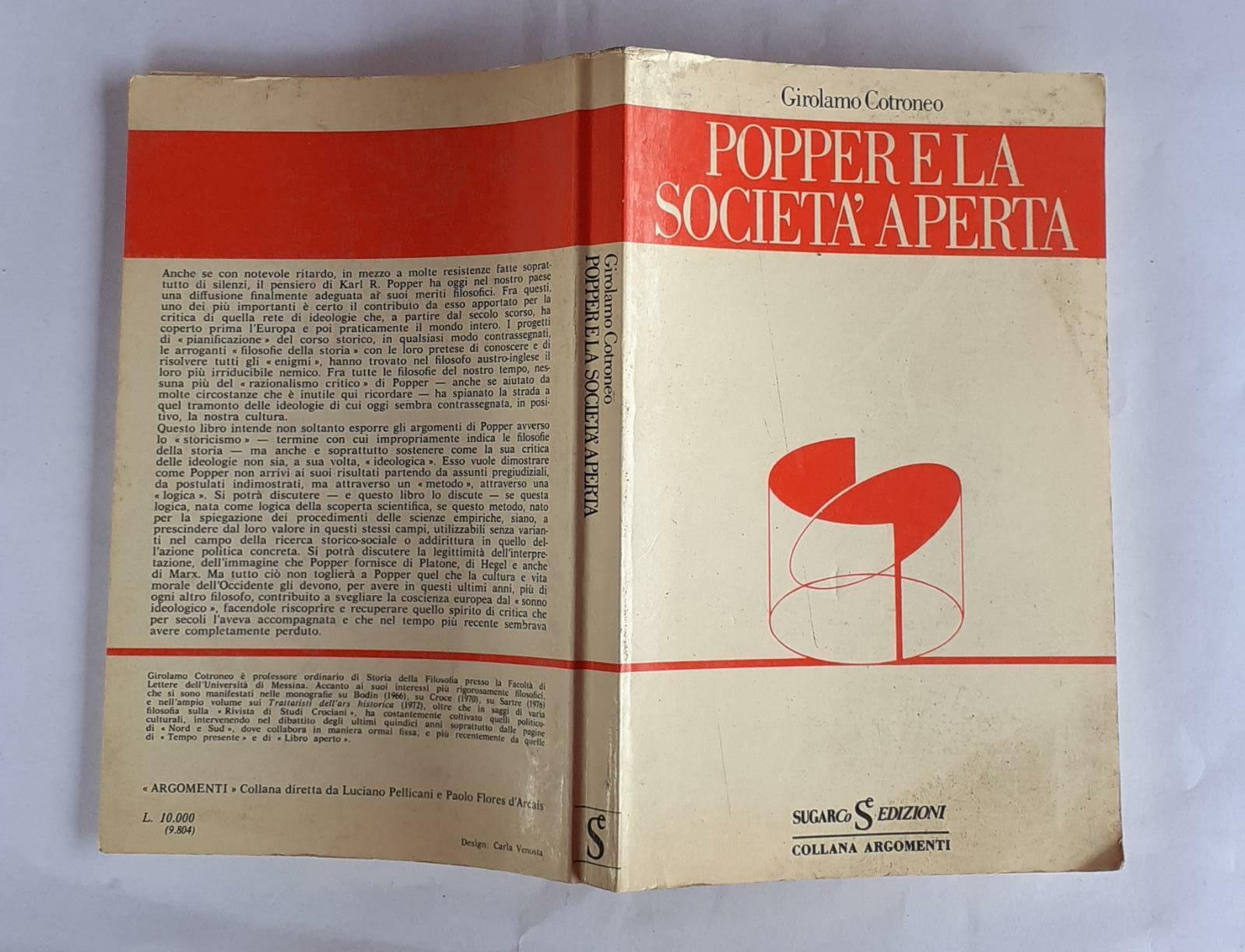 Popper e la societa' aperta