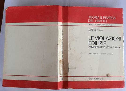Le violazioni edilizie - Antonio Iannelli - copertina