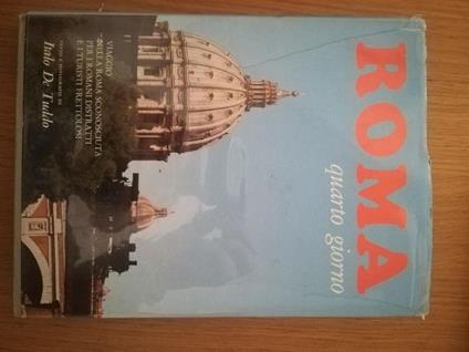 Roma: quarto giorno - Italo De Tuddo - copertina