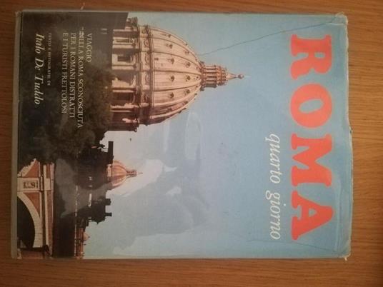 Roma: quarto giorno - Italo De Tuddo - copertina