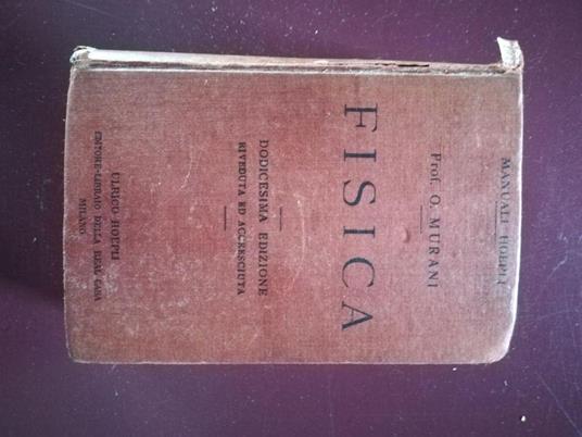 Fisica - copertina