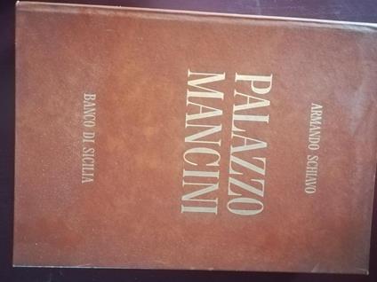 Palazzo Mancini - Armando Schiavo - copertina