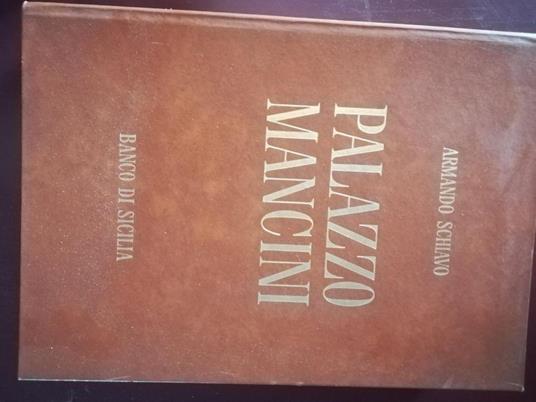 Palazzo Mancini - Armando Schiavo - copertina