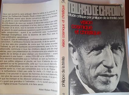 Vision cosmique et christique - Teilhard de Chardin - copertina